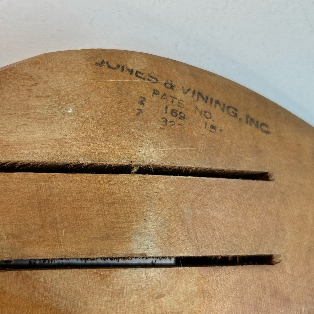 Vintage Jones & Vining Co. wood shorter shoe stretcher adjustable size 11 - Picture 5 of 5
